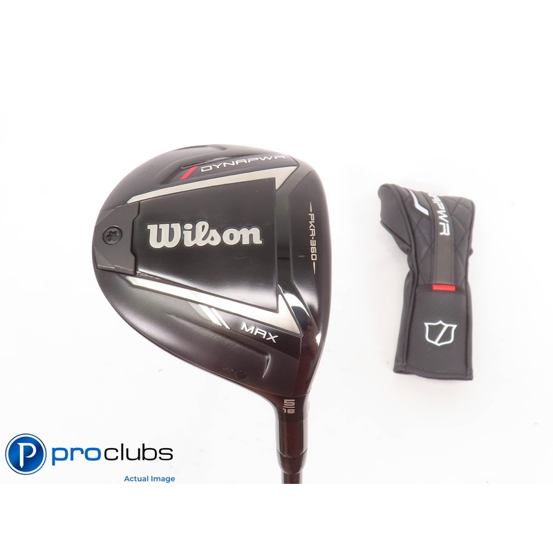 Mint! Wilson ’25 DYNAPWR MAX 18* 5 Wood w/ HC – UST LINQ 6F3 Regular – 439061