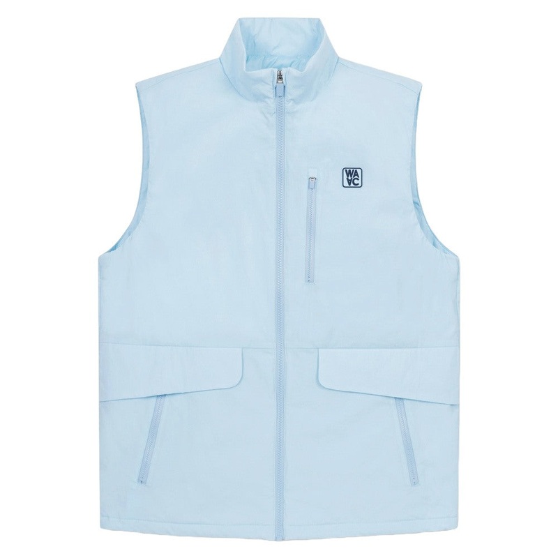 WAAC Thin Padding Golf Vest Light Blue – FW24 Men