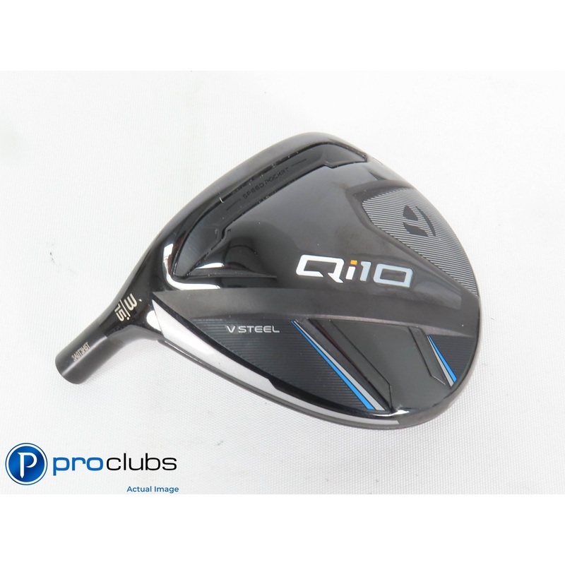 Excellent! Left Handed TaylorMade Qi10 15* 3 Wood – Head Only – 433577