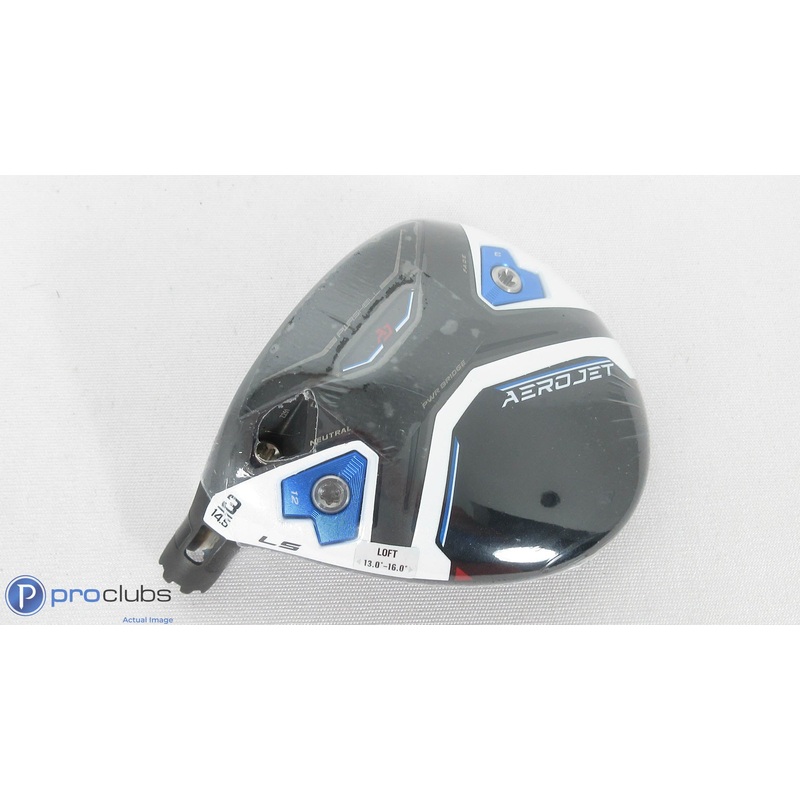 NEW! Left Handed Cobra Aerojet LS 14.5* – 3 Fairway Wood – Head Only – 380925