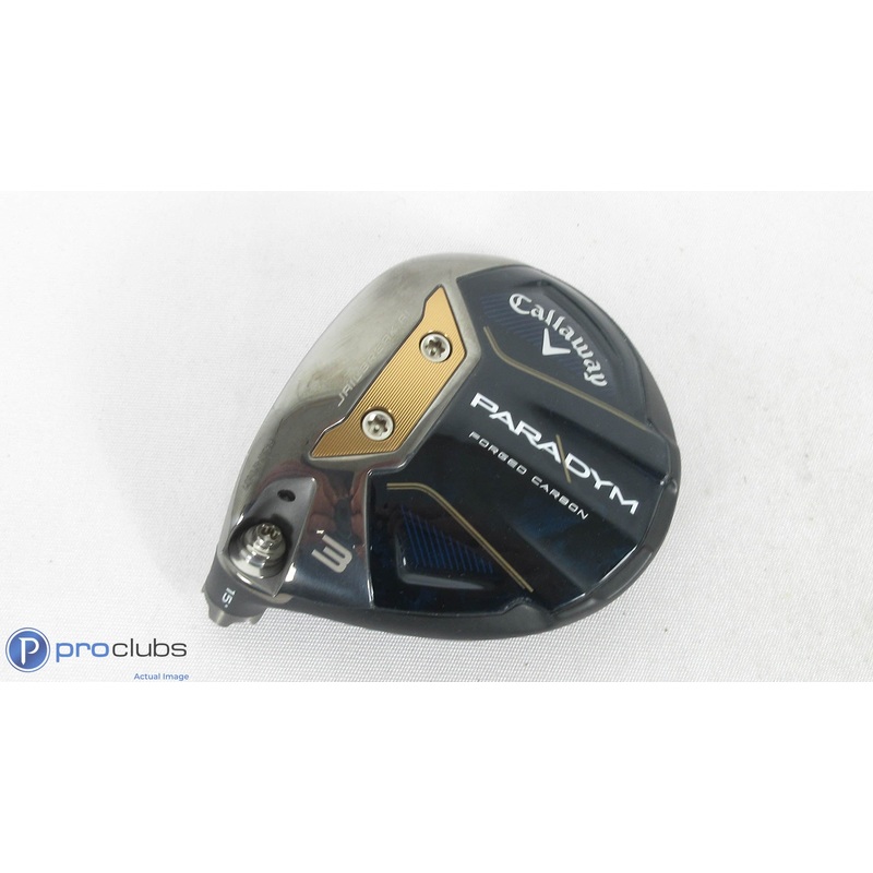 Nice! Left Handed Callaway Paradym 15* – 3 Wood – Head Only – L/H 385467