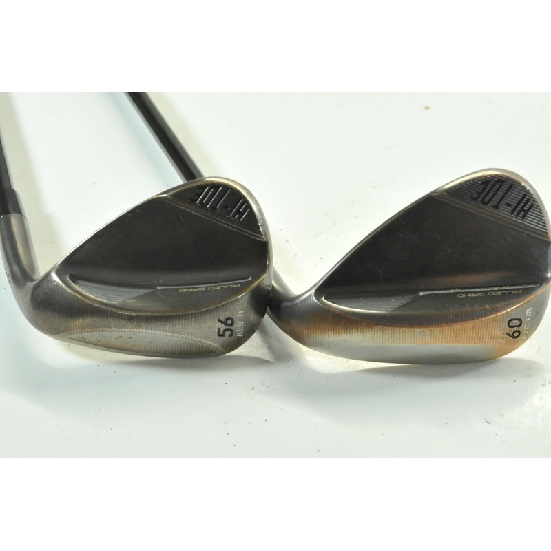 TaylorMade Hi-Toe 4 Milled Grind Copper 56*, 60* Wedge Set RH KBS Steel # 189626