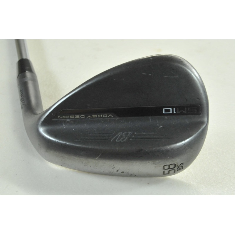 Titleist Vokey SM10 Jet Black 58*-10S Wedge Right Wedge Flex Steel # 191001