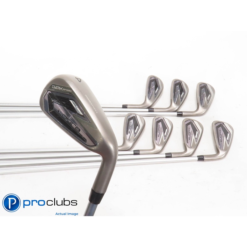 Nice Cobra DARKSPEED 4-PW,GW IRON SET – KBS CTaper 105 Regular Flex Steel 422824