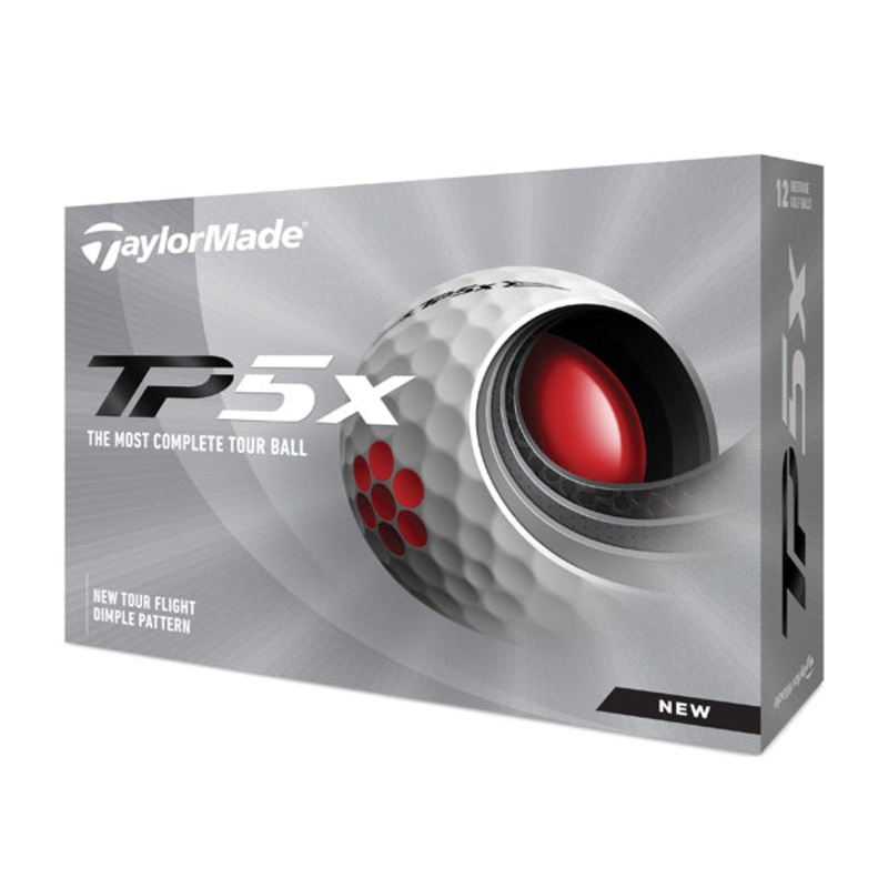 Taylormade TP5x Golf Balls – White