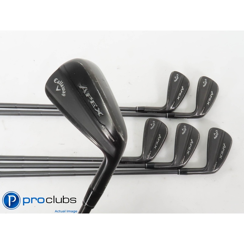 Callaway ’24 APEX TI FUSION 5-PW IRON SET DG MID100 Stiff Flex Steel 416380