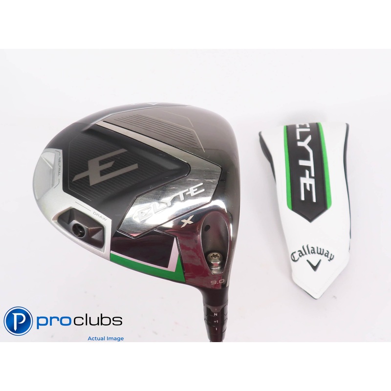 Callaway ELYTE X 9* Driver w/HC – Mitsubishi Tensei 1K Black 65g Stiff – 448673
