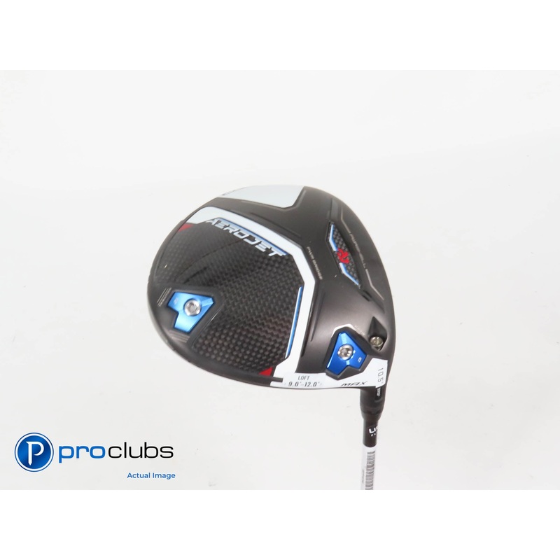 Cobra AEROJET MAX 10.5* DRIVER – Helium Black 4F2 Senior Flex – 409807