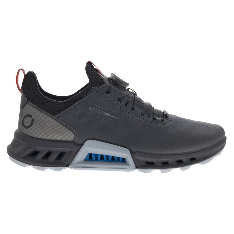 ECCO BIOM C4 BOA GTXS Spikeless Golf Shoes Magnet/Black – 23 Men