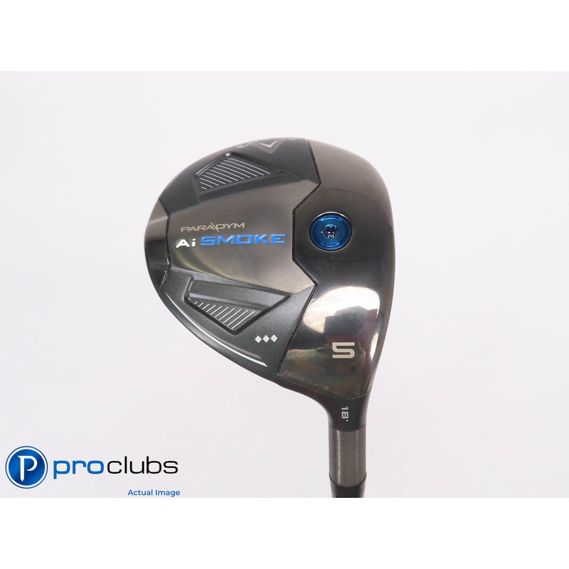 Mint Callaway Ai Smoke Triple Diamond 18* 5 Wood w/Ventus VeloCore TR Blue Stiff