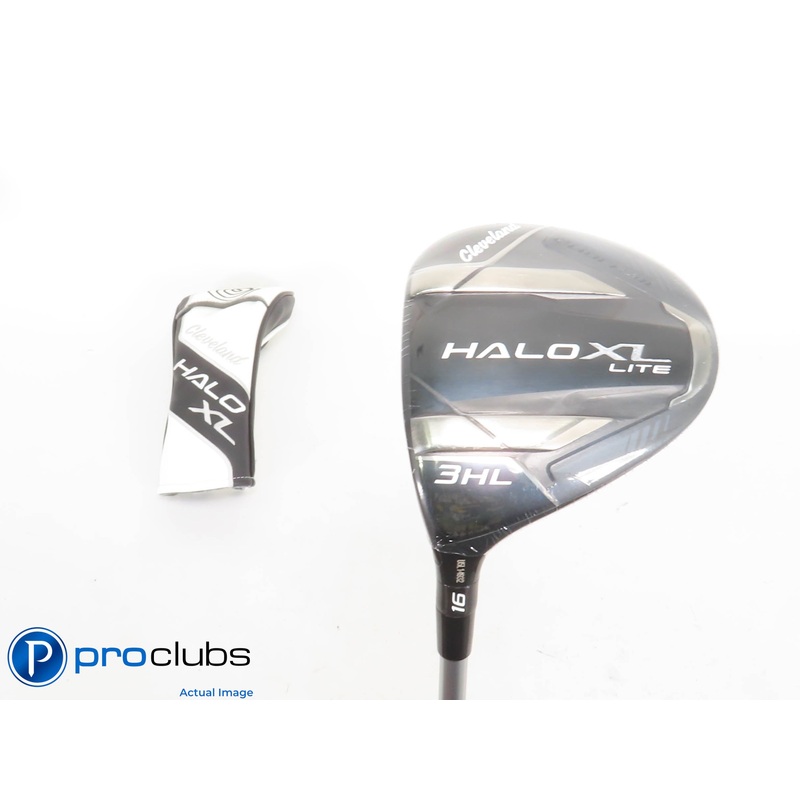 New! Left Handed Cleveland ’24 HALO XL LITE 16* HL 3 Wood w/HC – Senior #425324