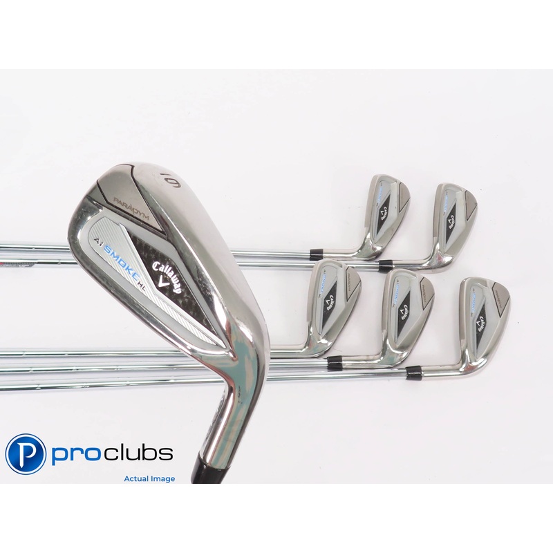Nice Callaway Ai SMOKE HL 6-PW,AW IRON SET – Elevate 95 Stiff Flex Steel 447245
