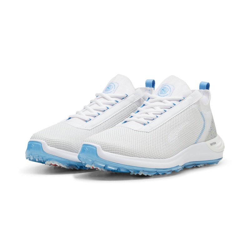 Puma Men’s PHANTOMCAT NITRO Sport Golf Shoe – Puma White/Regal Blue