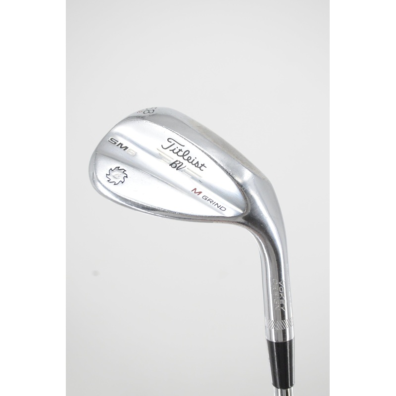 Titleist Vokey SM6 Tour Chrome 58 Degree Wedge R Flex 34.75″