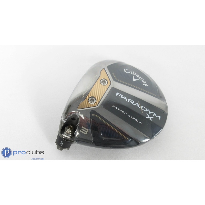 Left Handed! Callaway Paradym X 15* 3 Fairway Wood-Head Only-405054