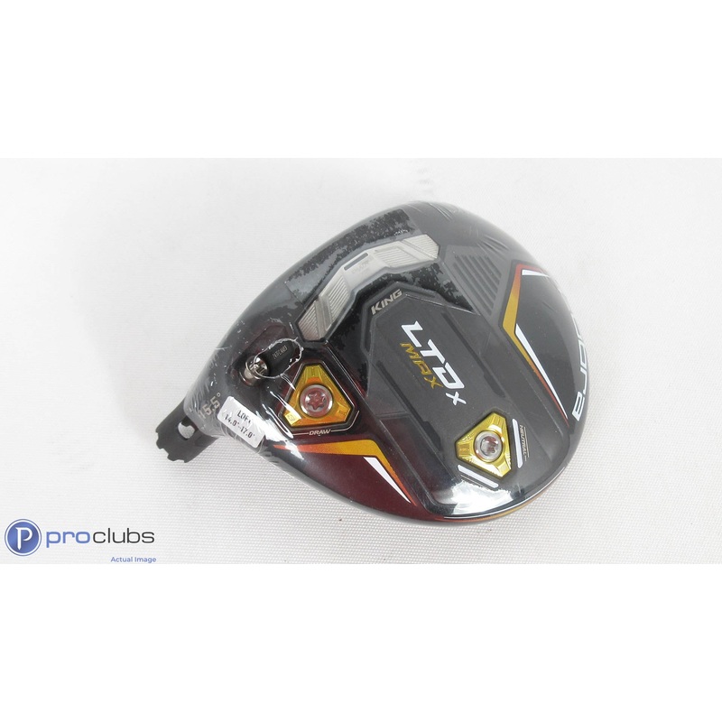 New! Left Handed Cobra King LTDx MAX 15.5* Fairway 3 Wood -Head Only- 344198