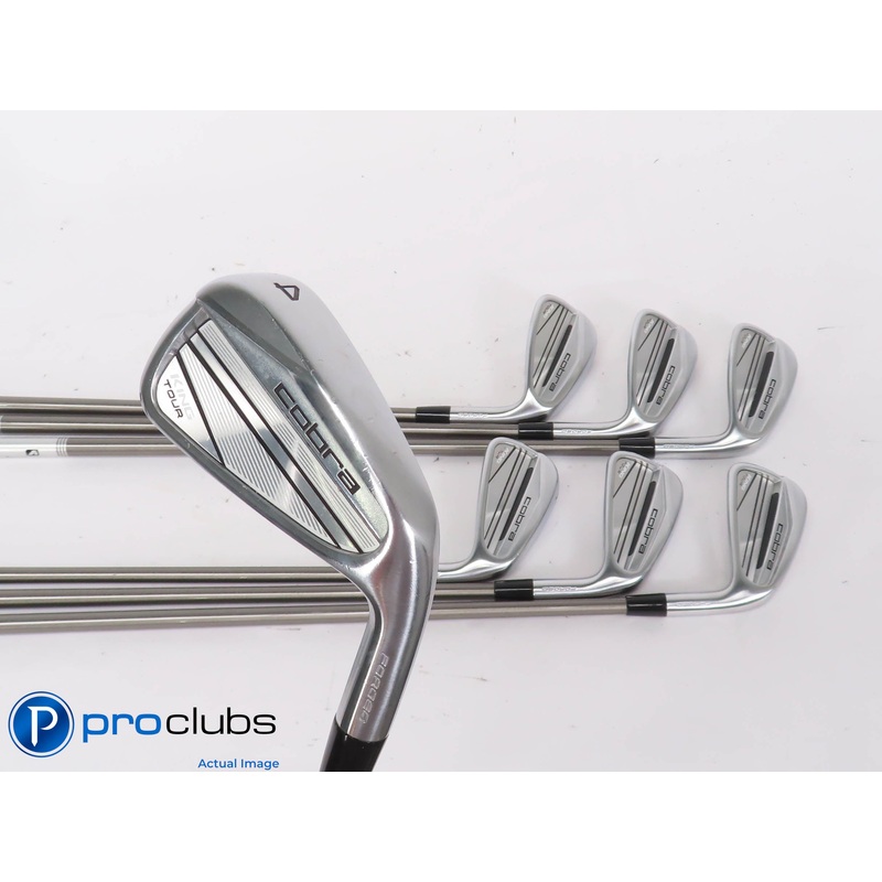 Nice Cobra ’23 KING TOUR 4-PW IRON SET – Steelfiber Regular Flex Graphite 443326