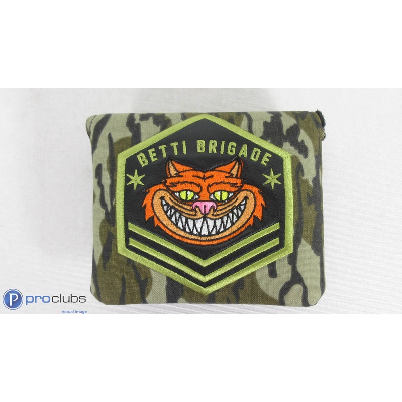 RARE! Bettinardi Veterans Day 2022 Betti Brigade Mallet Putter Headcover- 401045