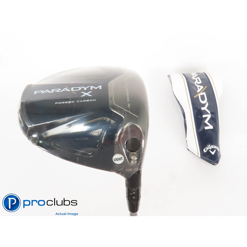 New! Callaway PARADYM X 12* Driver w/ HC – Aldila Ascent Blue 40g Senior 432387