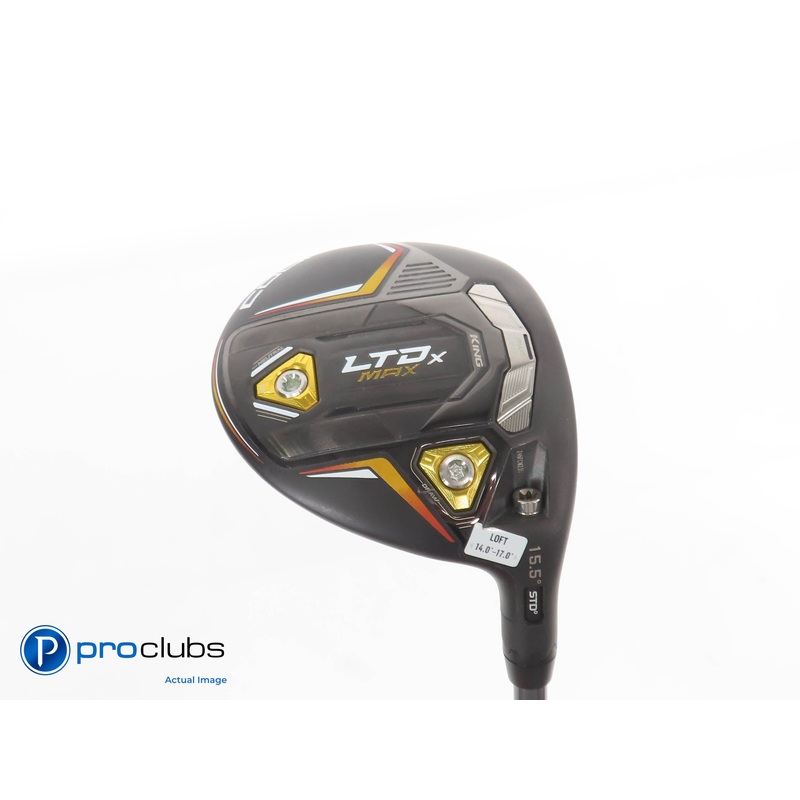 Nice Cobra KING LTDx MAX 15.5* 3 WOOD -EvenFlow RiptideCB 40g Senior Flex 379010