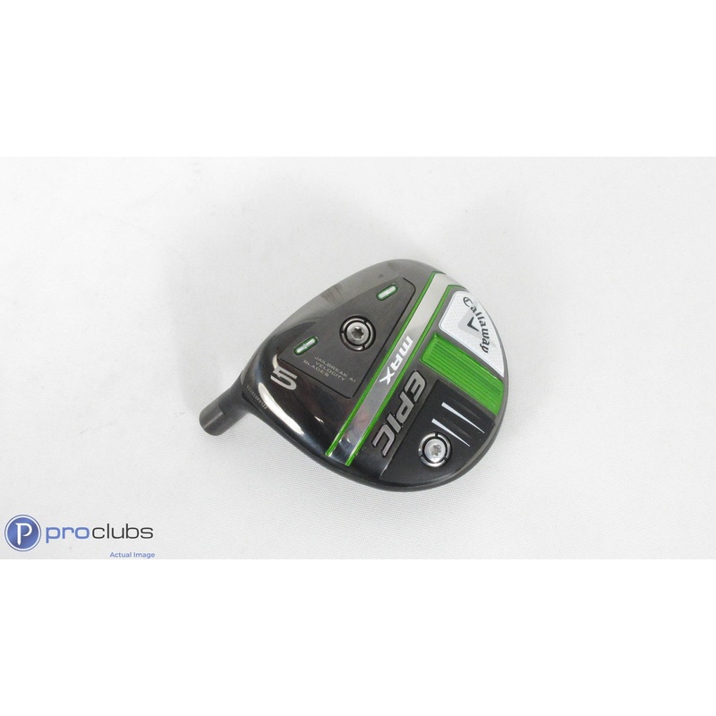Nice! Left Handed Callaway 21′ Epic MAX 18* 5 Wood – Head Only – 343547