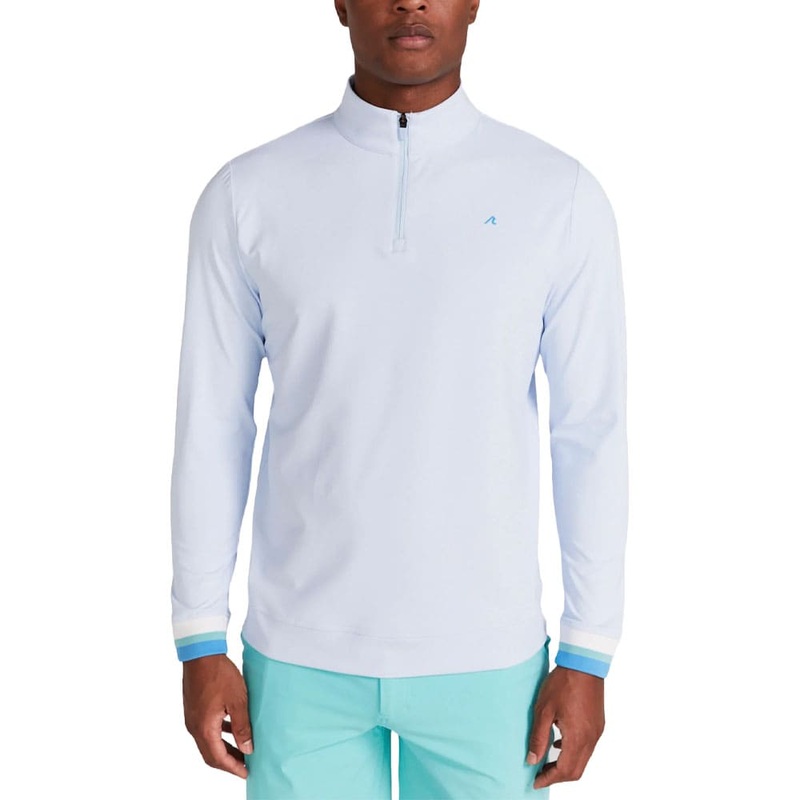 Redvanly Hayden Quarter Zip Golf Pullover Breeze – SS24 Men