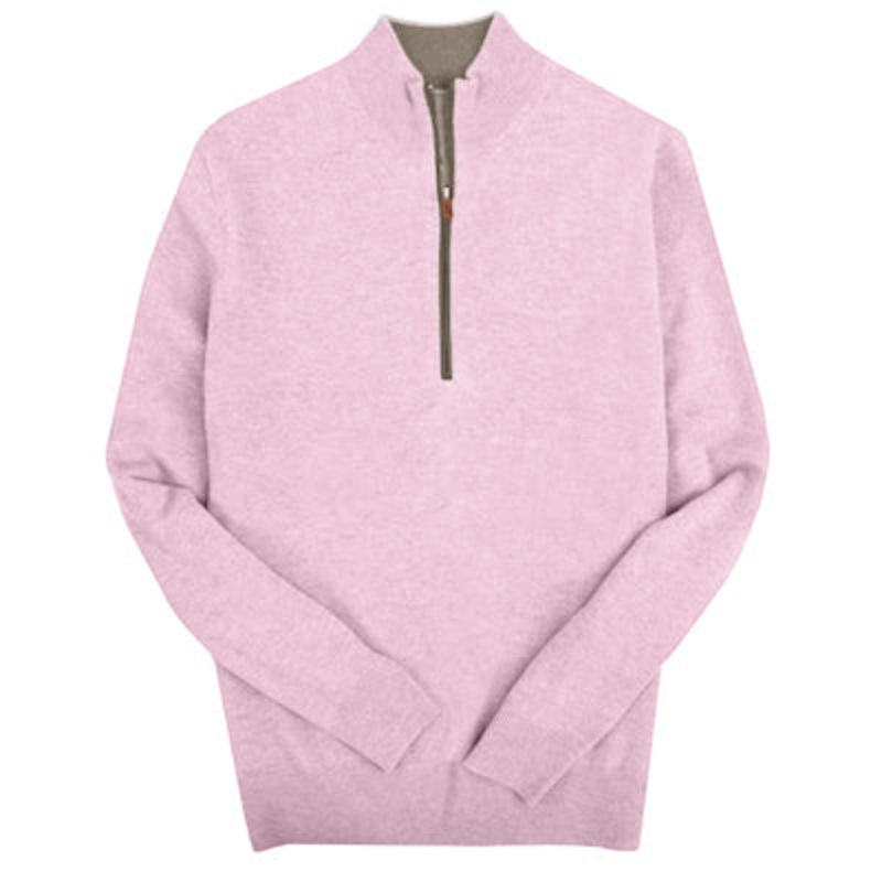 Turtleson Hayes Cashmere Quarter-Zip Pullover