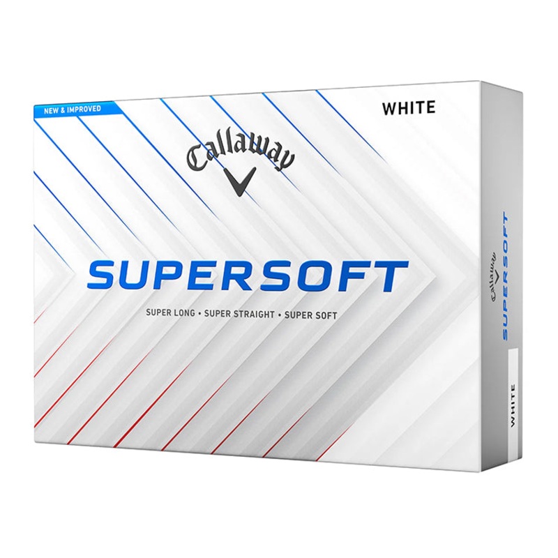 Callaway Supersoft Golf Balls –  White