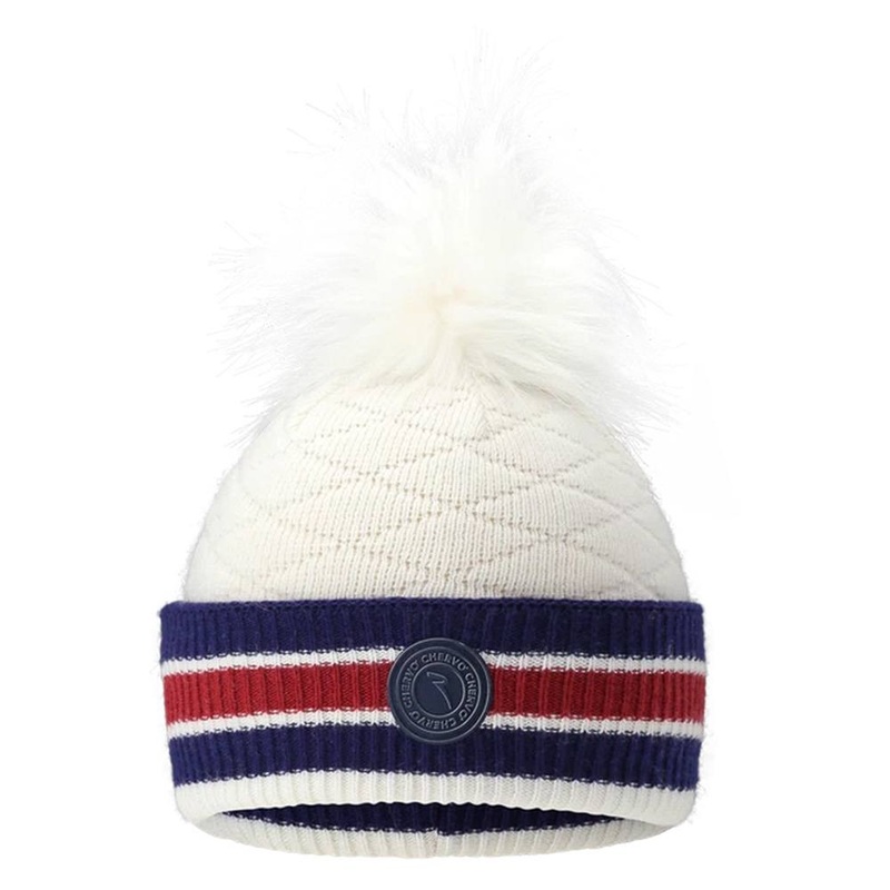 Chervo Wis Golf Beanie White/Blue – 24 Women