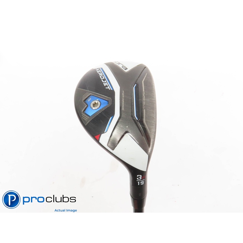 Cobra AEROJET 19* 3 Hybrid – Gen4 HZRDUS 90g 6.5 Extra Stiff Flex – 426421