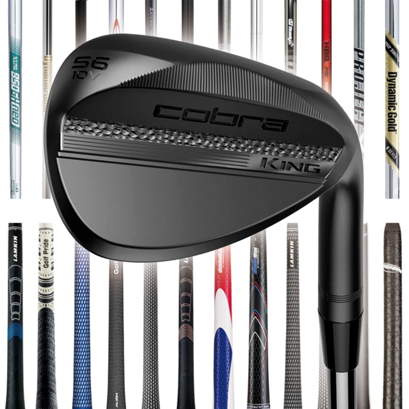 Cobra King Black QPQ Custom Wedge