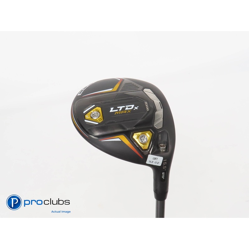 Cobra KING LTDx MAX 15.5* 3 WOOD Blk/Gld – Riptide CB 40g Senior Flex 379156