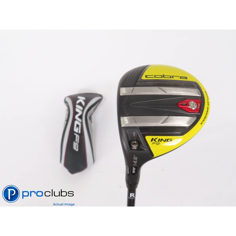Left Handed Cobra KING F9 14.5* 3 Wood w/HC – Fujikura Atmos 7R Regular #448773