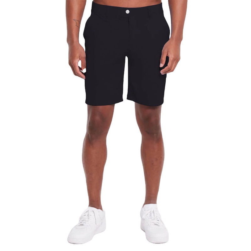 Redvanly Hanover Pull-On 9″ Golf Shorts Tuxedo – SS24 Men