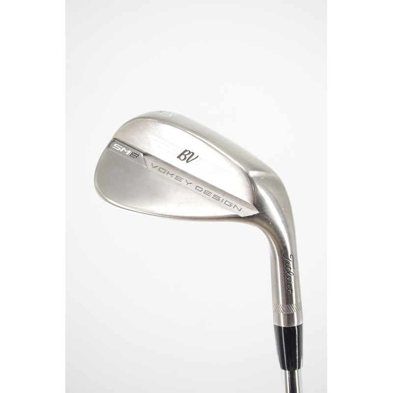 Titleist Vokey SM8 Brushed Steel 50 Degree Wedge Wedge Flex 35.25″