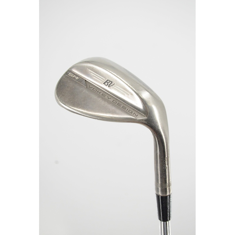 Titleist Vokey SM8 Brushed Steel 60 Degree Wedge S Flex 34.75″