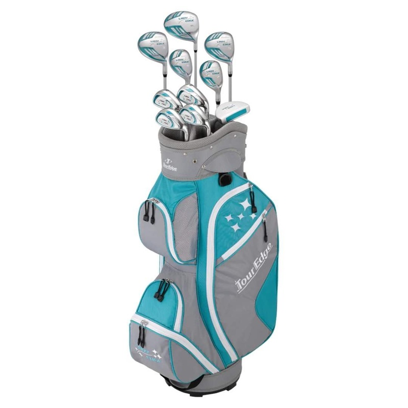 Tour Edge Women’s Lady Edge 11 Piece Package Golf Set +1 Inch