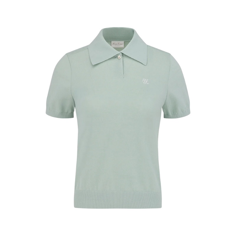 Fairliar Women Pearl Point Short Sleeve Knit
