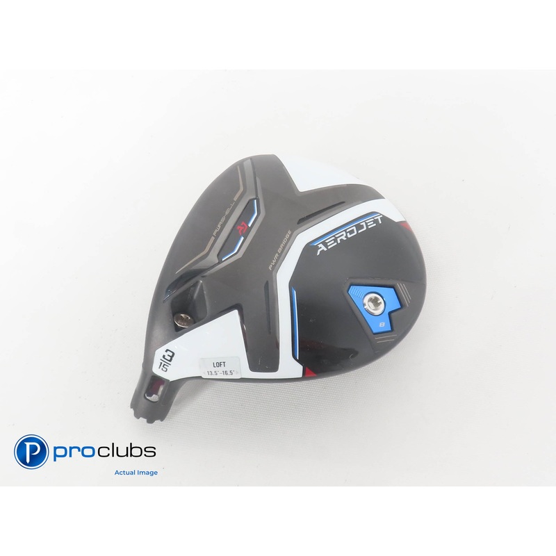 Nice Left Handed Cobra AEROJET 15* 3 Wood HEAD ONLY 381427
