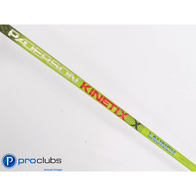 PADERSON KINETIXX BALLISTIC KG65-D10 Senior Flex DRIVER SHAFT w/Titleist #441197