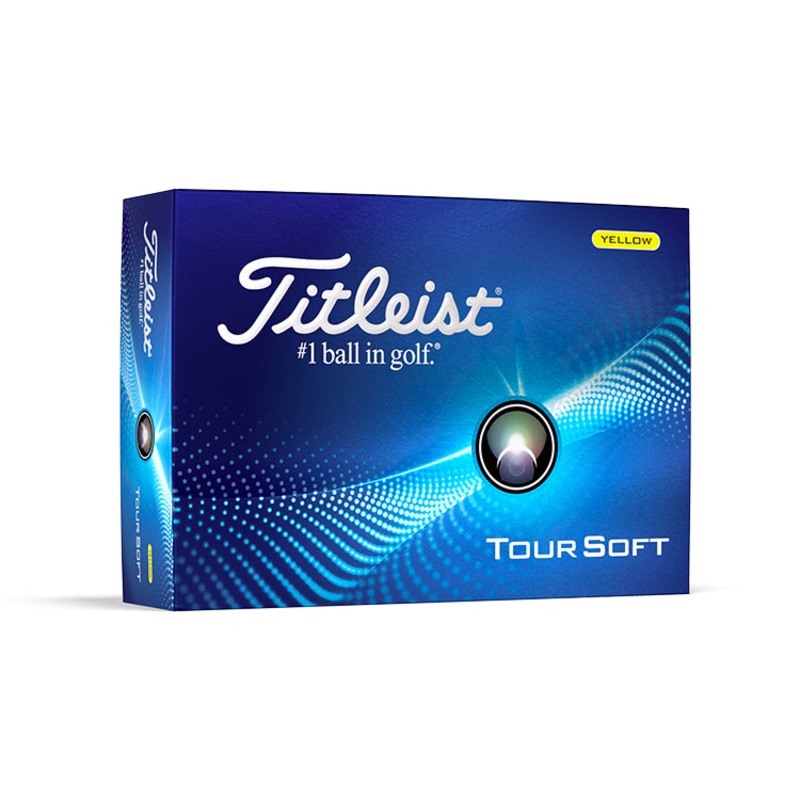 Titleist Tour Soft Golf Balls – Yellow