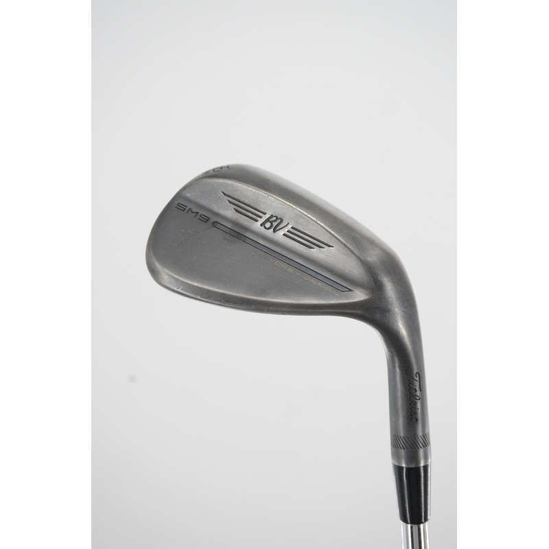 Titleist Vokey SM9 Jet Black 56 Degree Wedge Wedge Flex 35″