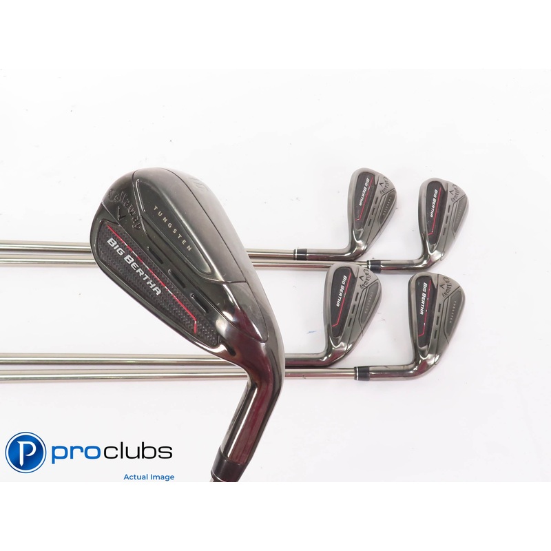 Callaway ’23 BIG BERTHA IRONS 6-PW Graphite RCH 65 Senior Flex #444383