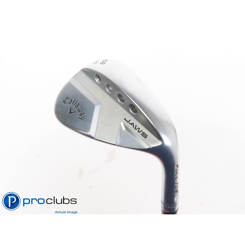 Callaway JAWS RAW Full Toe Chrome (10*) 58* Wedge #432588