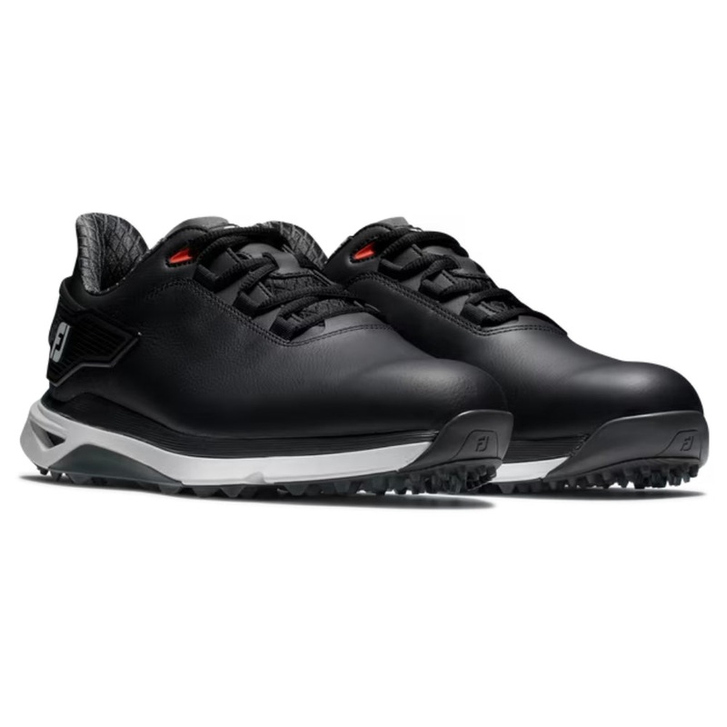 FootJoy Mens Pro/SLX Spikeless Laced Shoes – Black/White/Gray