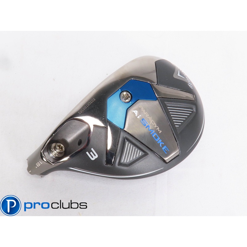 Nice Left Handed Callaway Paradym Ai Smoke 18* 3 Hybrid HEAD ONLY 429536