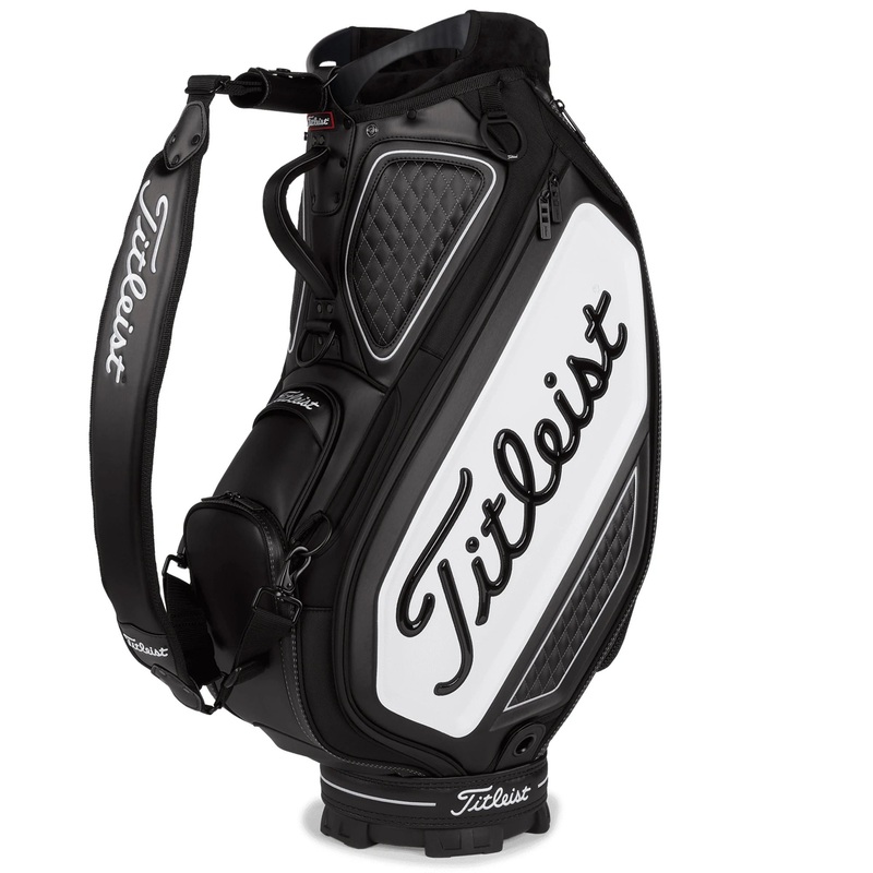 Titleist Tour Series Staff Tour Golf Bag – Black/White