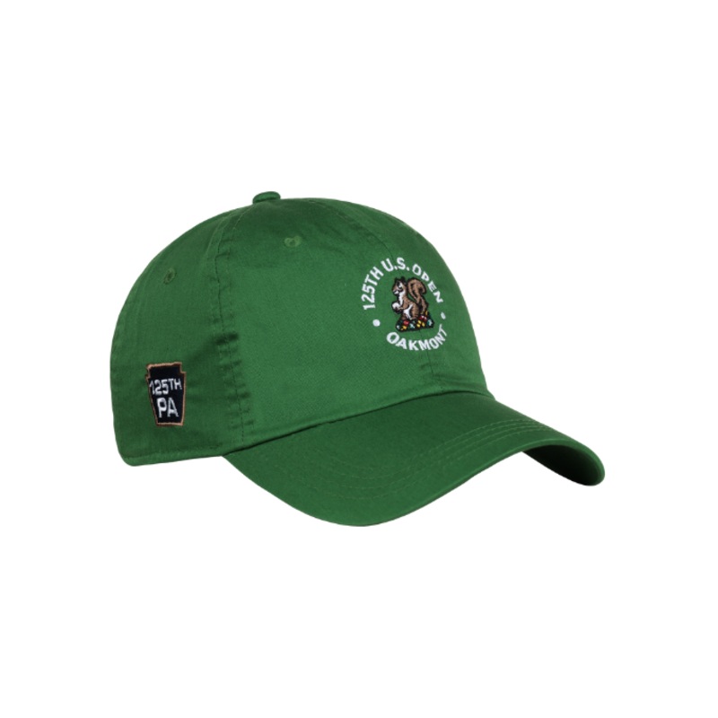 125TH U.S. Open Grass Green Lightweight Cotton Cap