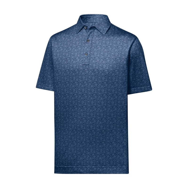 FootJoy Painted Floral Lisle Polo – Mens