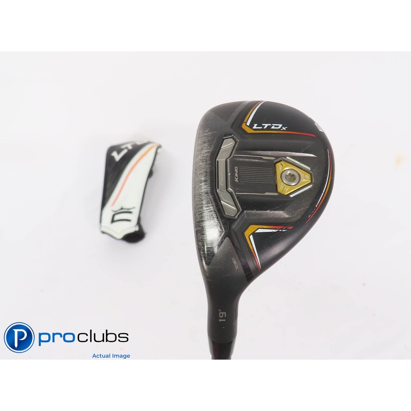 Left Handed Cobra King LTDx 19* 3 Hybrid w/Cover – KBS PGI 85g Stiff #448455
